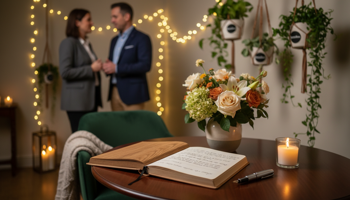 Mit dem Gästebuch Danke sagen