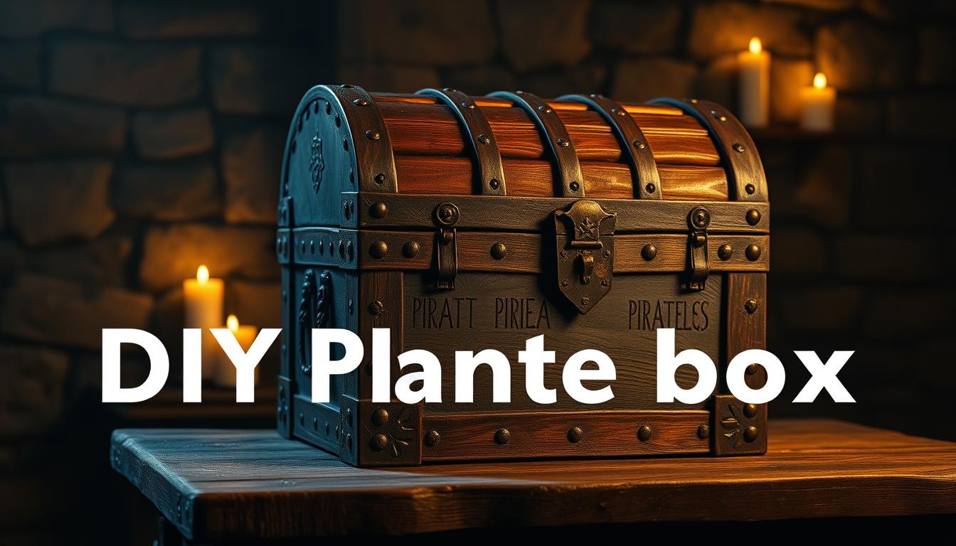 So verwandelst du einen einfachen Karton in eine Piraten-Schatztruhe: DIY-Anleitung