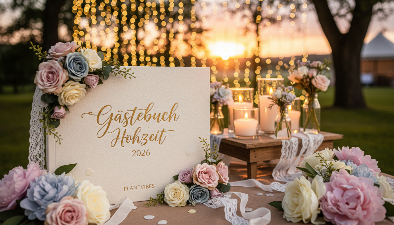 Gästebuch Hochzeit Ja oder Nein 2026: Lustige Gästebuchidee