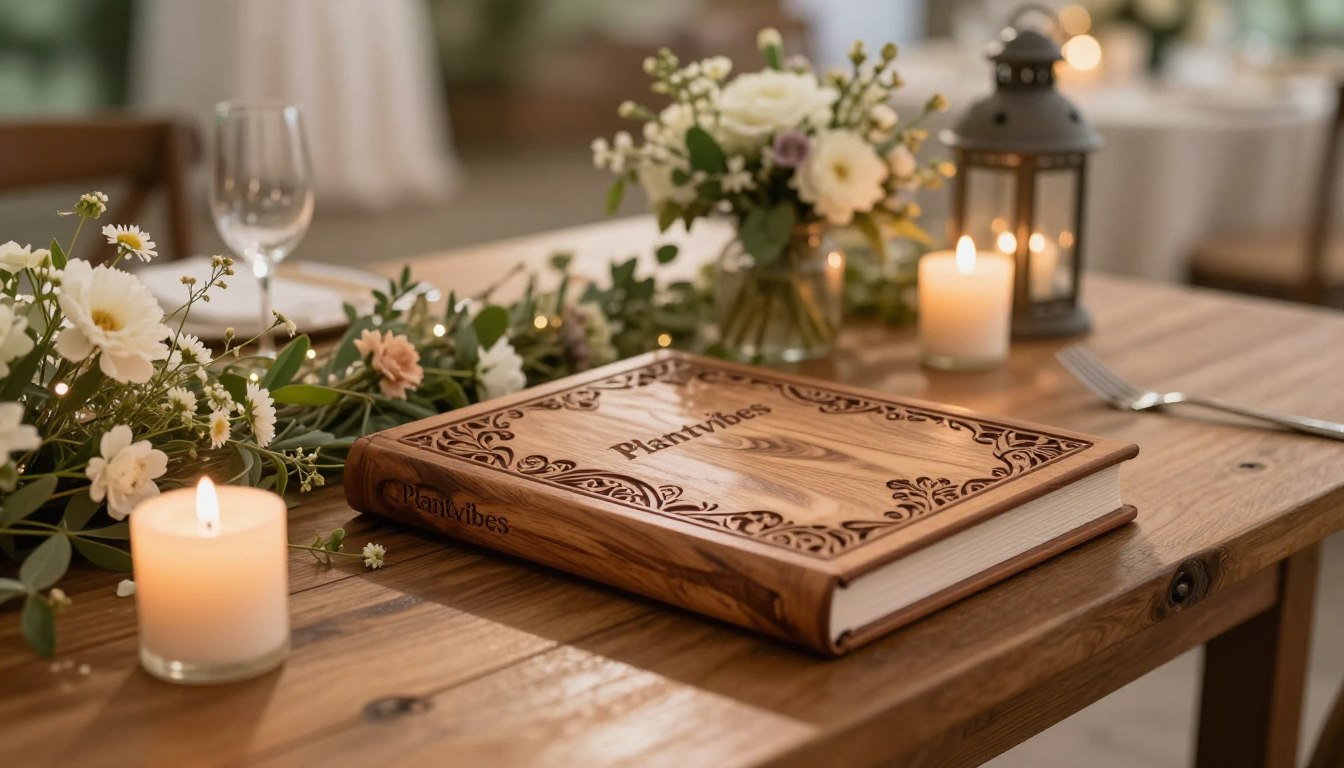 Gästebuch Hochzeit Holz 2026: Rustikale und natürliche Ideen