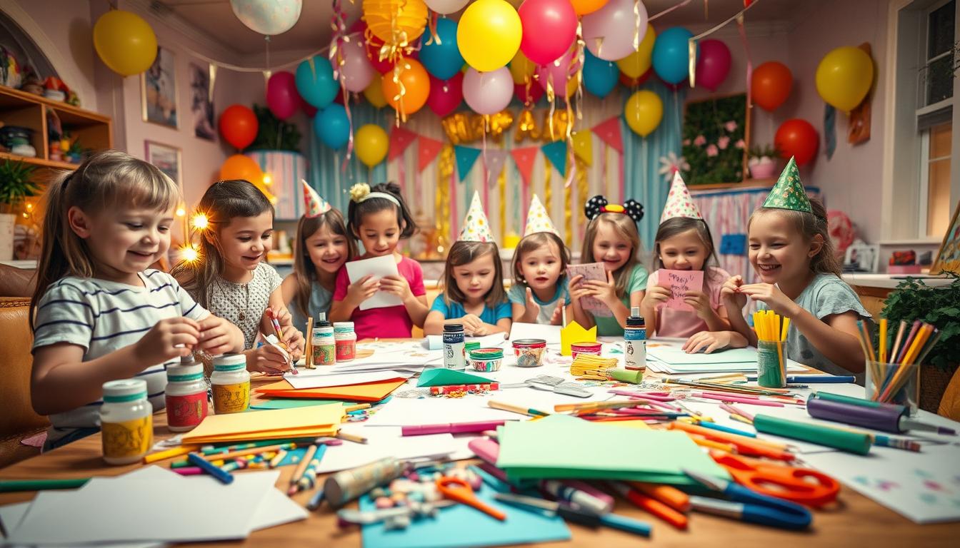 10 kreative Bastelideen für Kindergeburtstagsfeiern