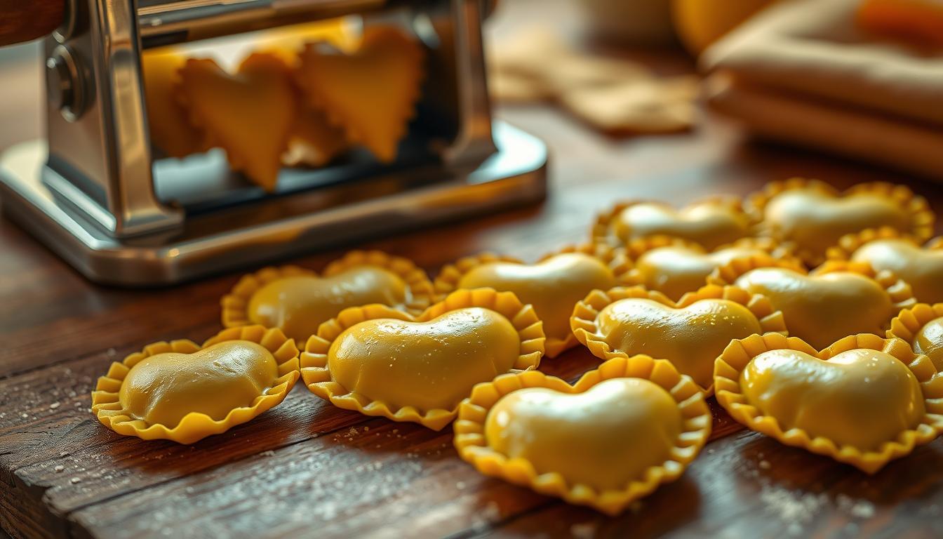 Herzförmiger Ravioli-Ausstecher: Liebe in Ihre Pasta bringen