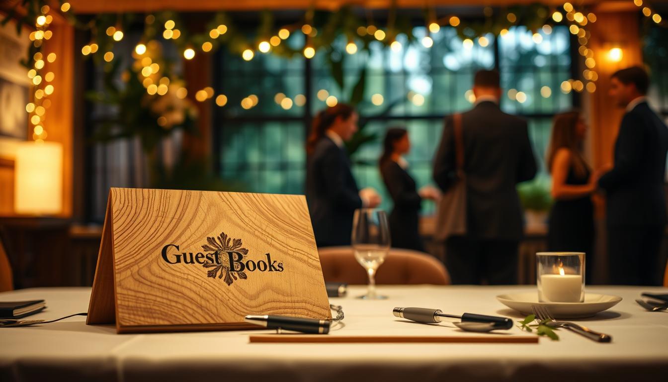 Gästebuch-Alternative aus Holz: Der große Trend