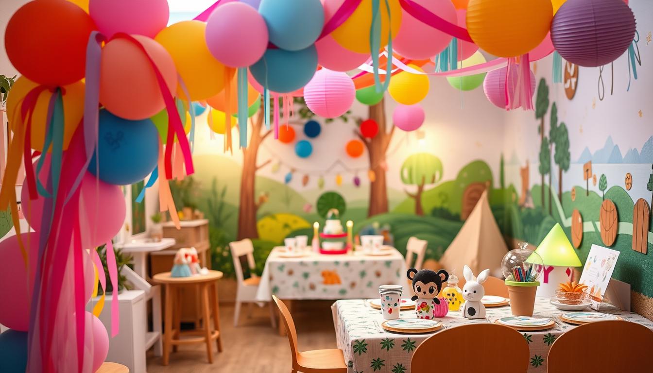 Kreative und lustige Deko-Ideen für Kinderpartys