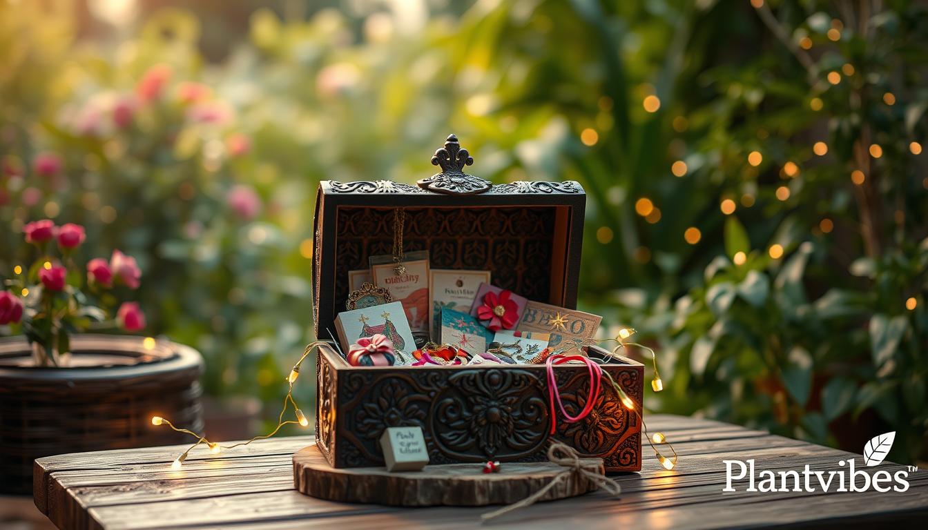 Deko-Schatztruhen als Geschenke, die kleine Geschichten erzählen