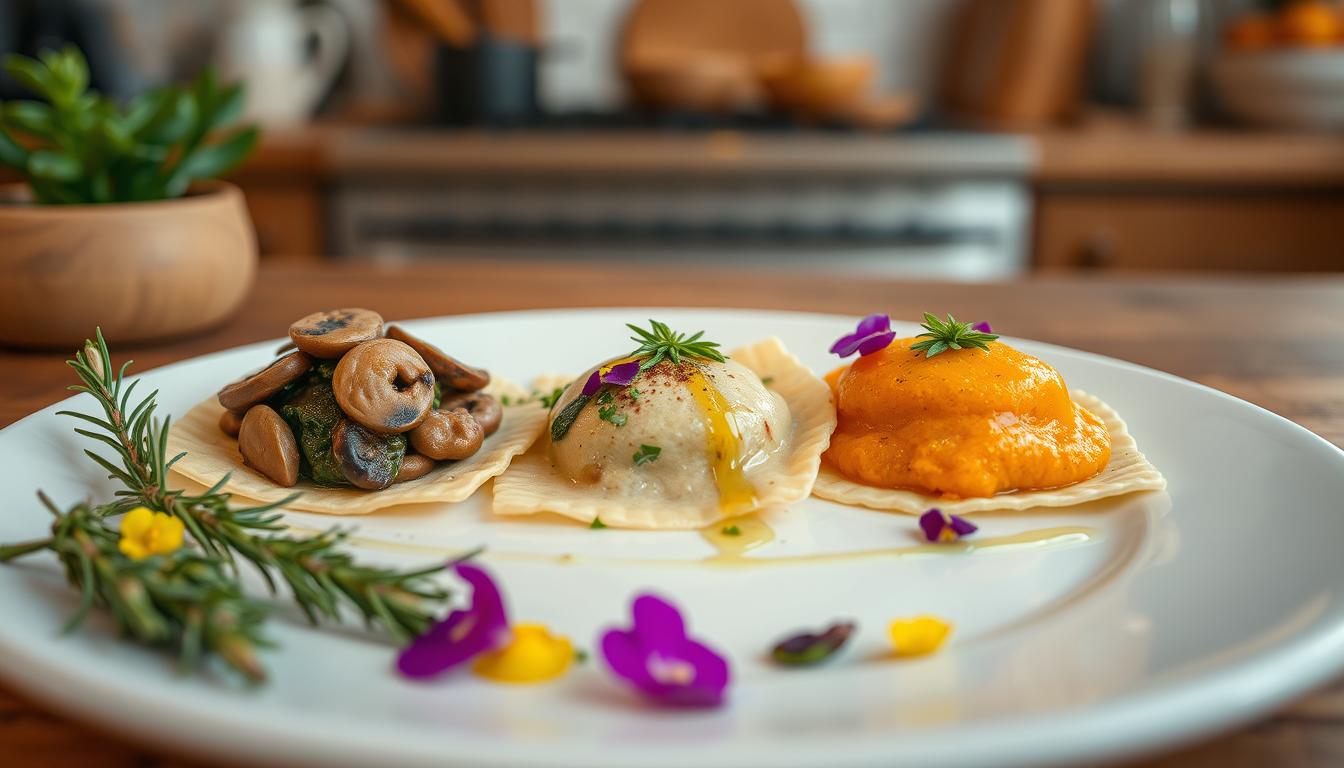 Dreierlei Ravioli bei Das perfekte Dinner