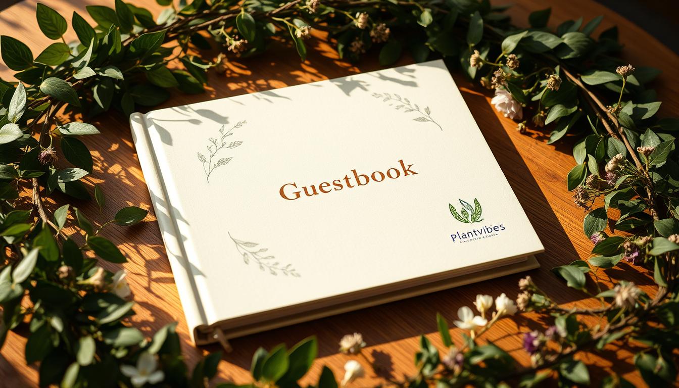 Der Charme der Natur: Wie naturthemed Gästebücher umweltfreundliche Eleganz zu Ihrer Hochzeit bringe