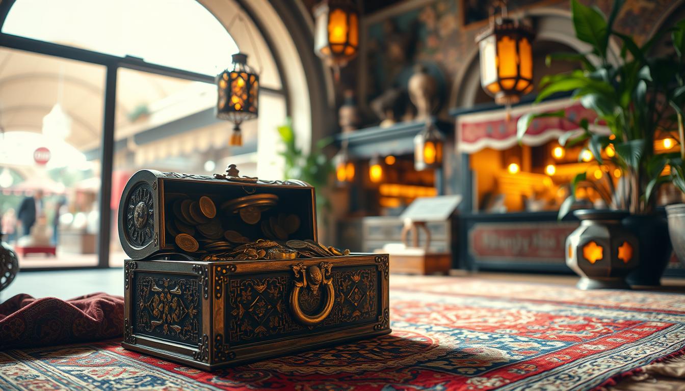 Schatztruhe auf Türkisch erklärt