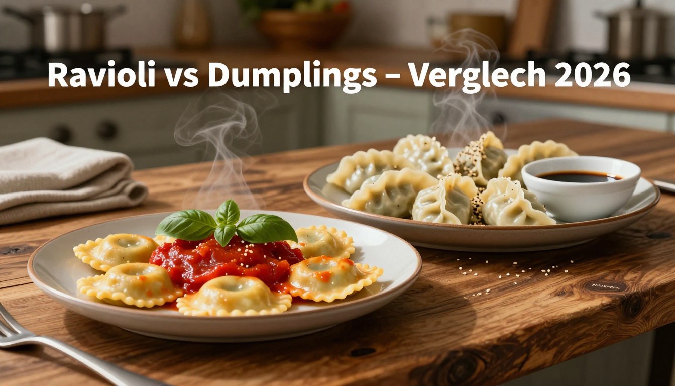 Ravioli vs Dumplings – Vergleich 2026