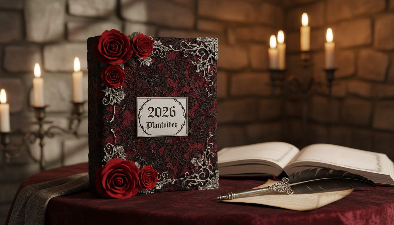 Gästebuch Hochzeit Gothic 2026: Dunkle romantische Designs