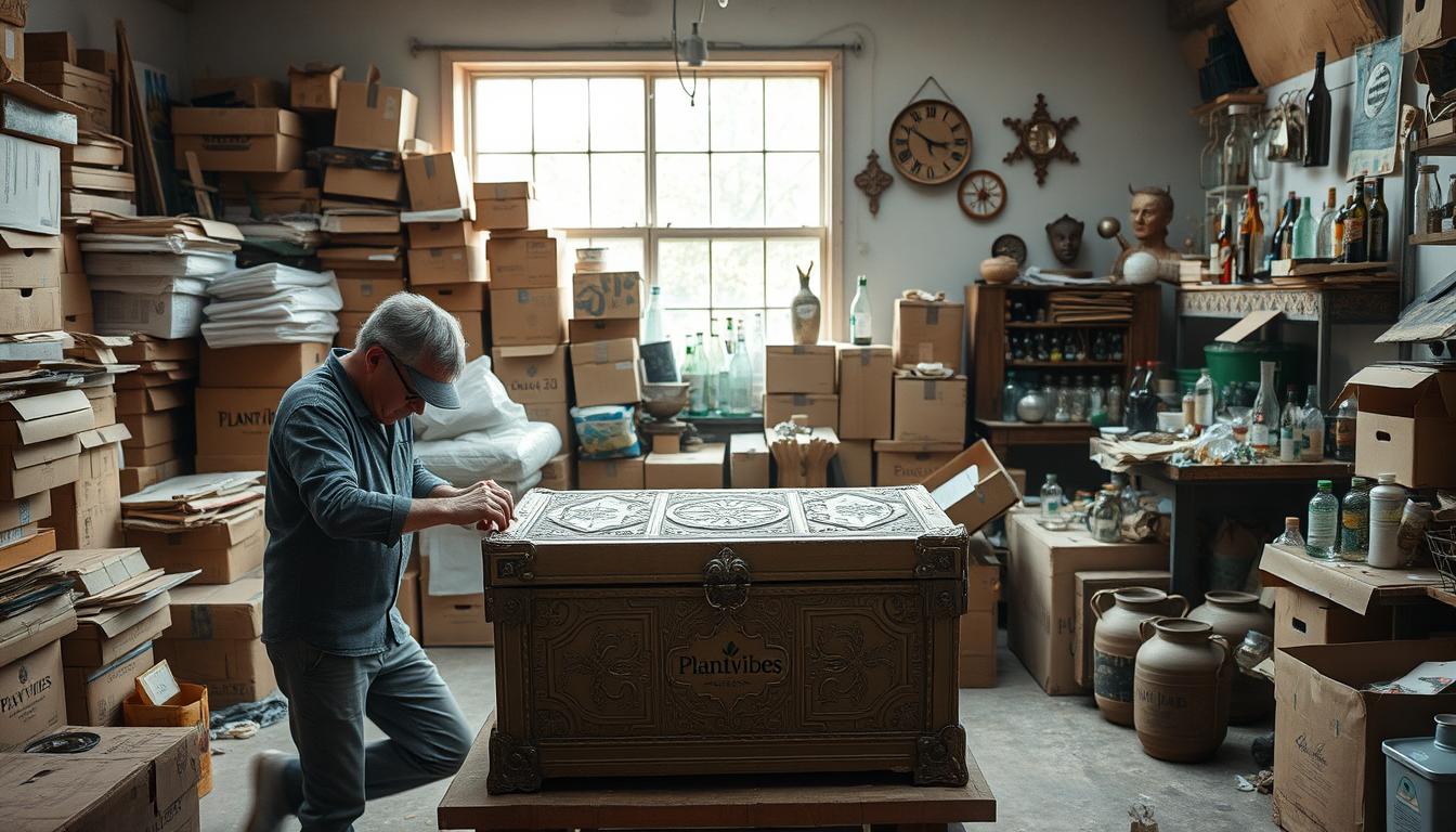 Aus alten Schachteln werden wunderschöne Schatztruhen