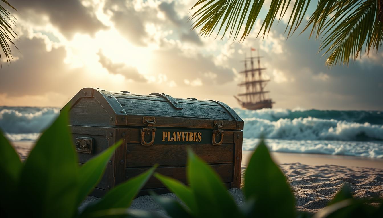 Maritime Wandkunst: Schiffe, Wellen und Piraten-Schatztruhen