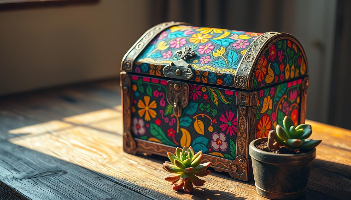Schatztruhe bemalen – Kreativer DIY-Spaß für Groß und Klein