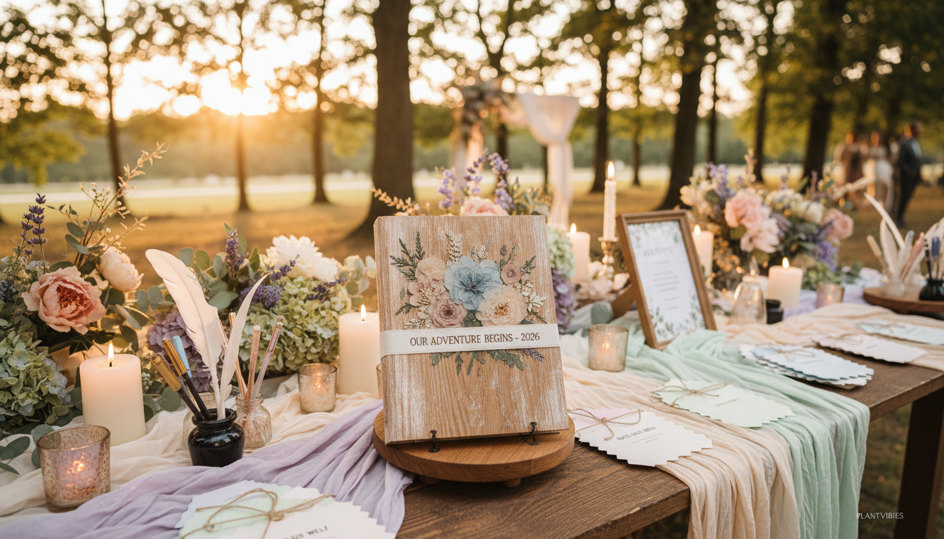 Gästebuch Hochzeit Gestaltung Ideen 2026: Kreative Designs