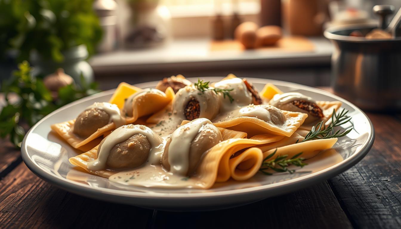Welche Sauce passt zu Trüffel-Ravioli?
