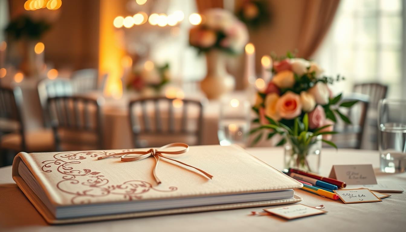 Gästebuch für das Brautpaar mit Bedeutung