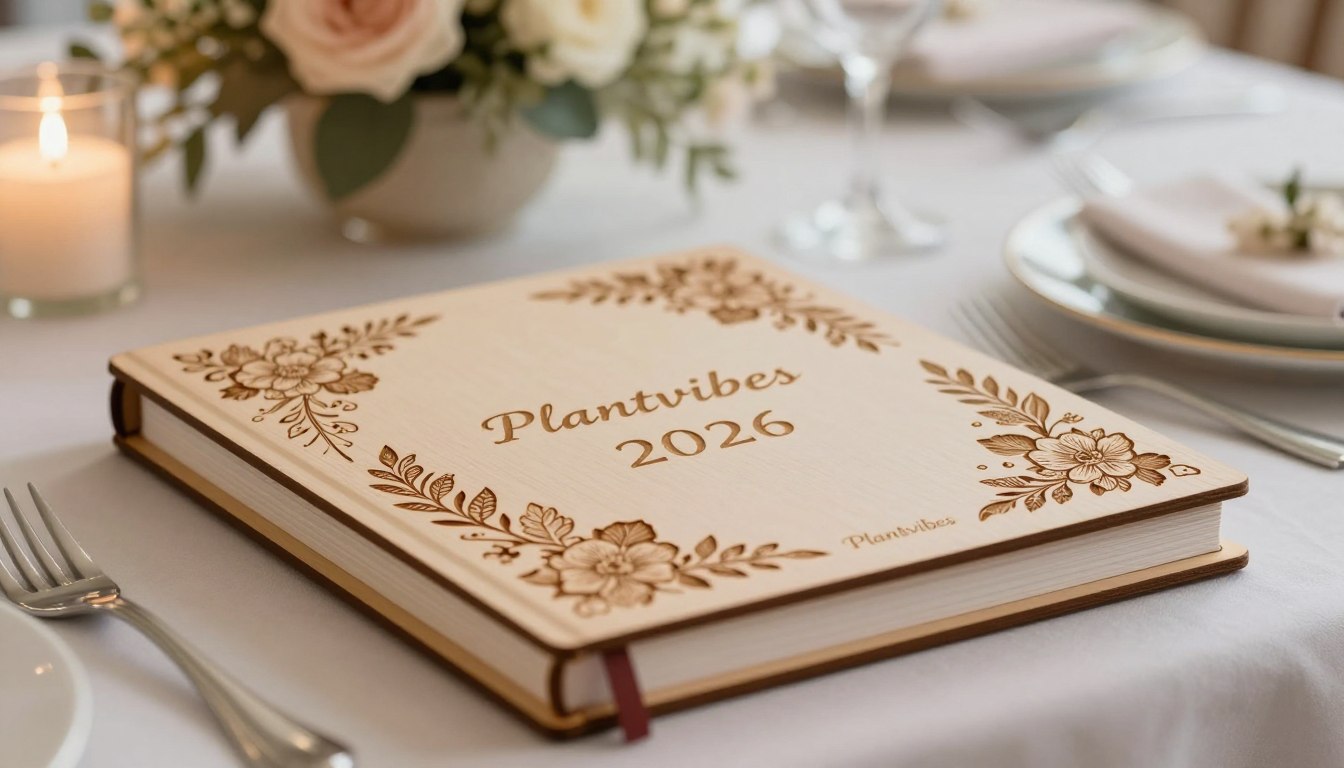 Gästebuch Hochzeit Holz personalisiert 2026: Individuelle Designs