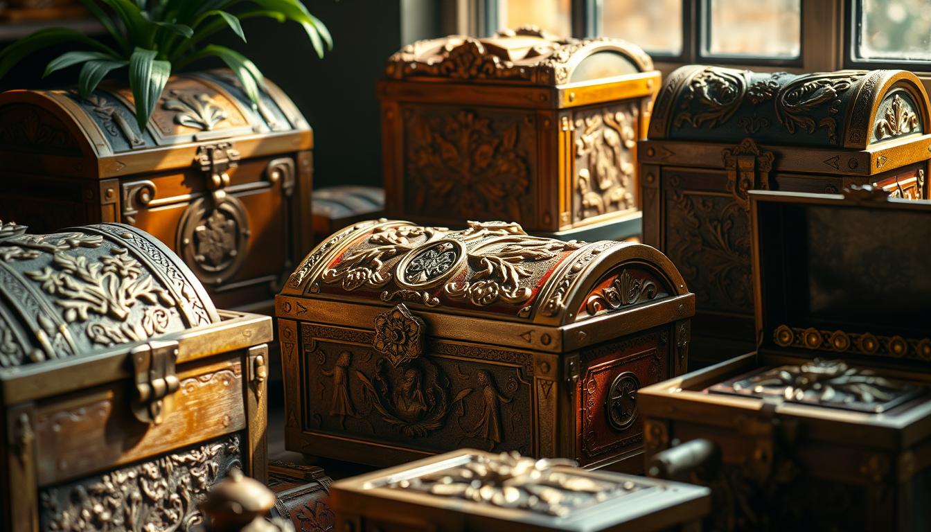 Inspirierende Schatztruhen-Zeichnungen für dein nächstes DIY-Projekt