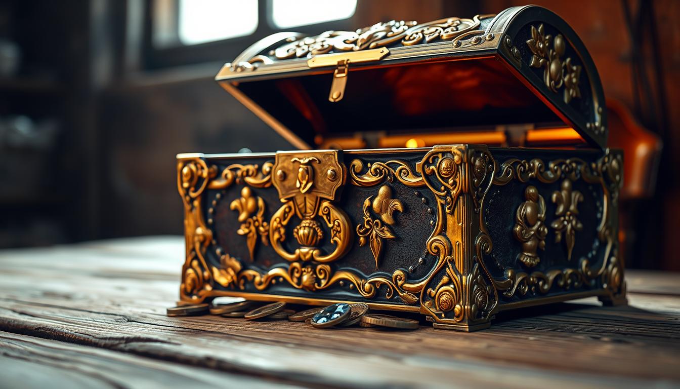 Schatztruhe Clipart zum Download – Für Bastelideen & Einladungen