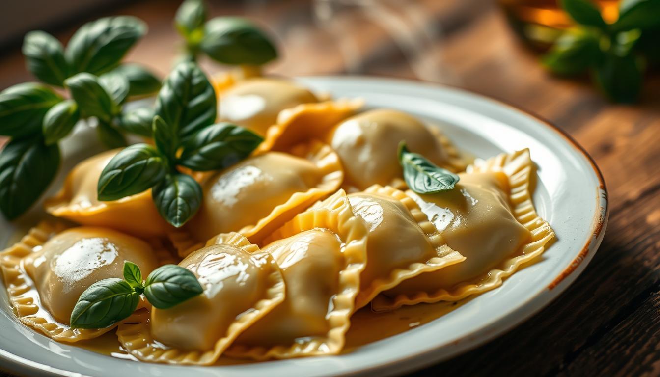 Ravioli mit Käsefüllung – käsiges Wohlfühlessen