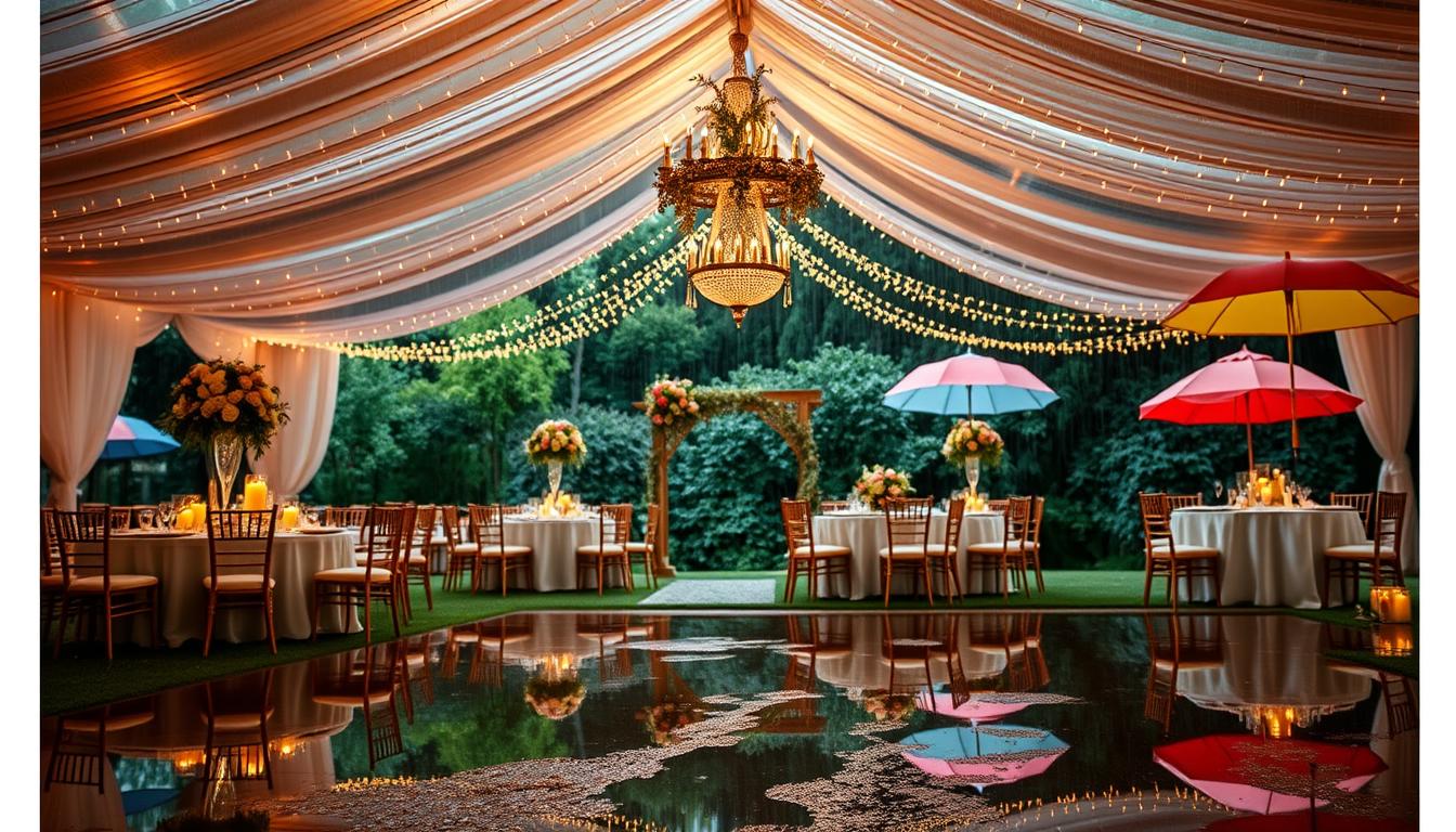Traumhafte Hochzeit bei Regen - Tipps & Ideen | Plantvibes