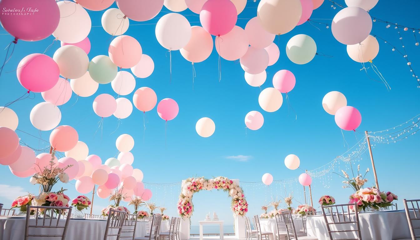 Hochzeitsballons - Zauberhafte Deko für Ihren Tag