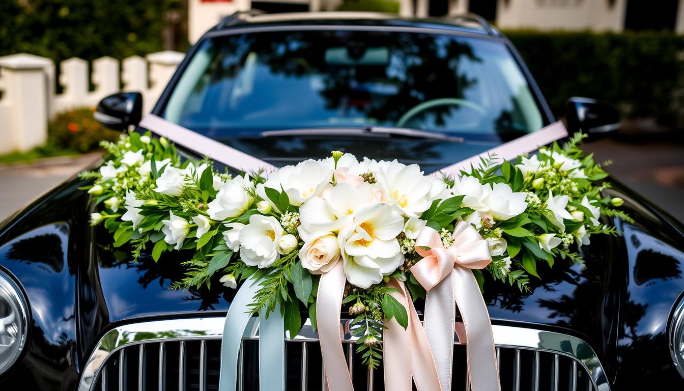 Deko-Tipps: Was macht man zur Hochzeit ans Auto?