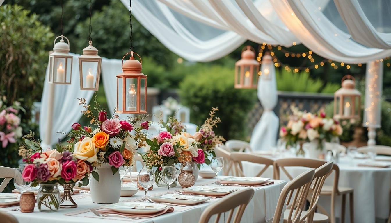 Kreative Dekorationsideen für die Hochzeit | Tipps