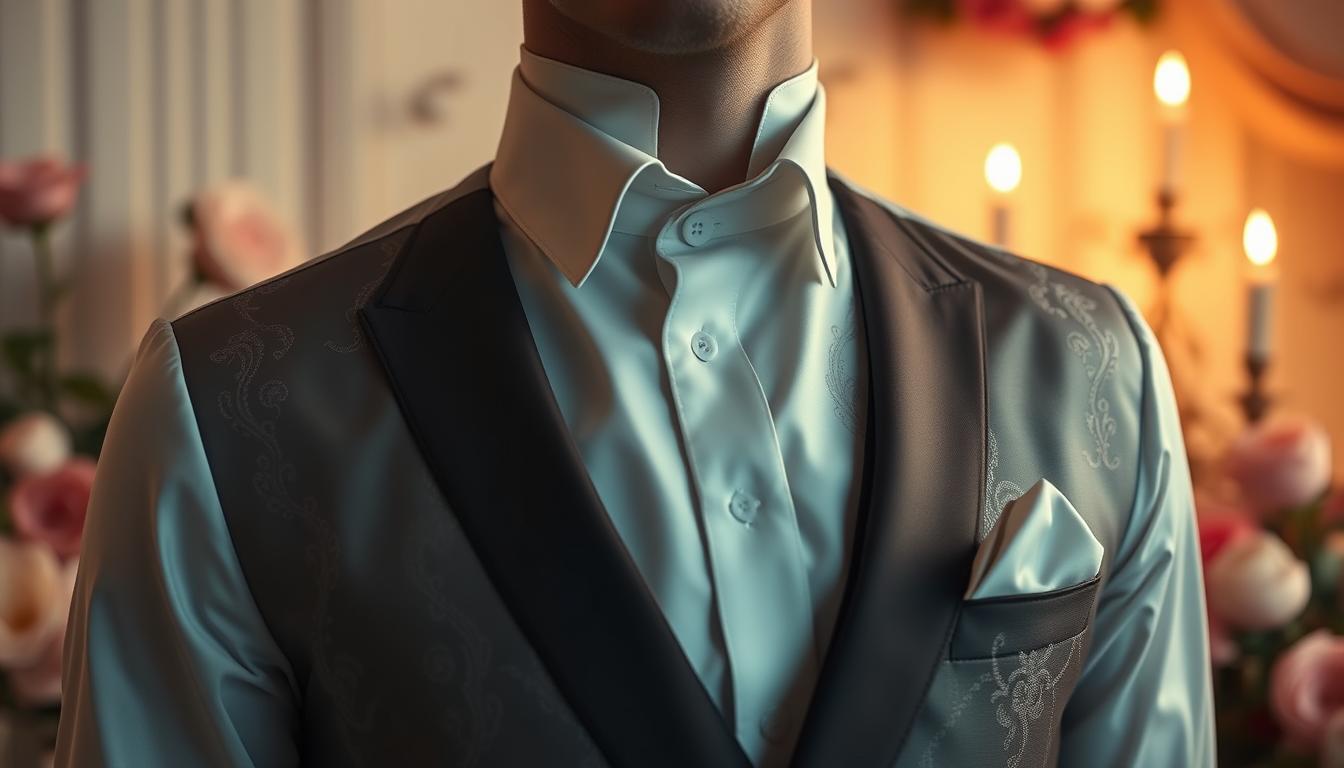 Elegante Hochzeit Hemden für den Bräutigam