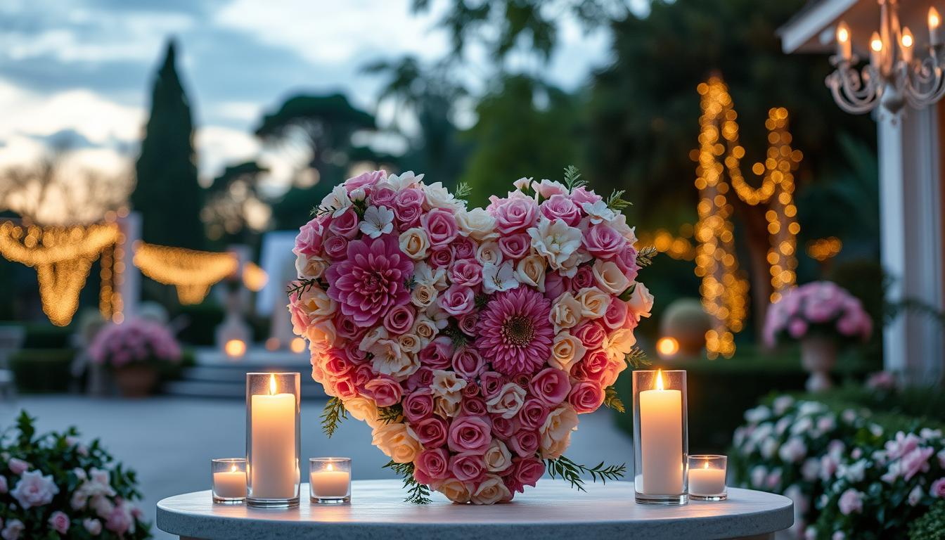 Hochzeit Herz Ideen – Romantik pur für den Tag