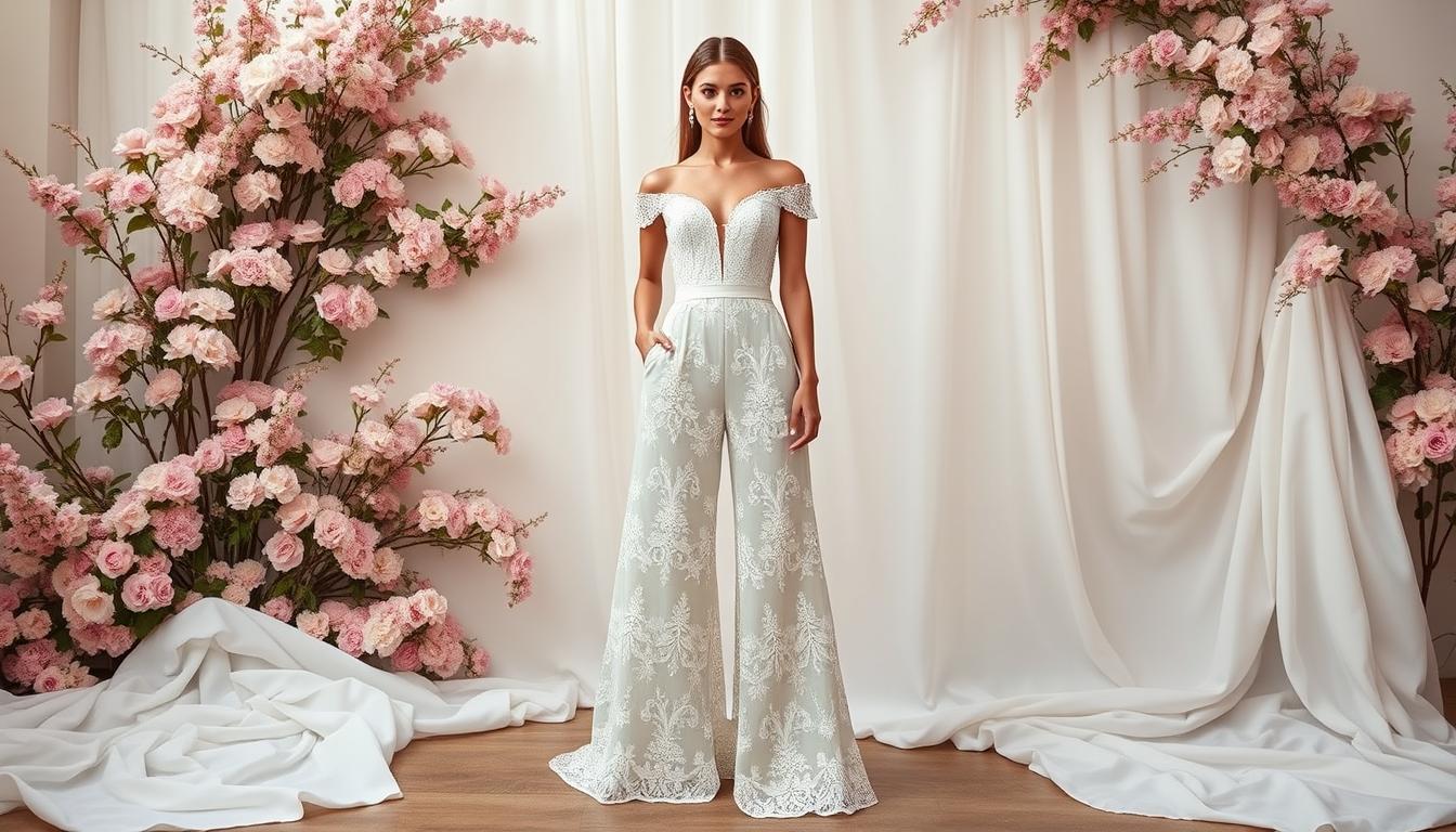Eleganter Hochzeit Jumpsuit für Ihren großen Tag