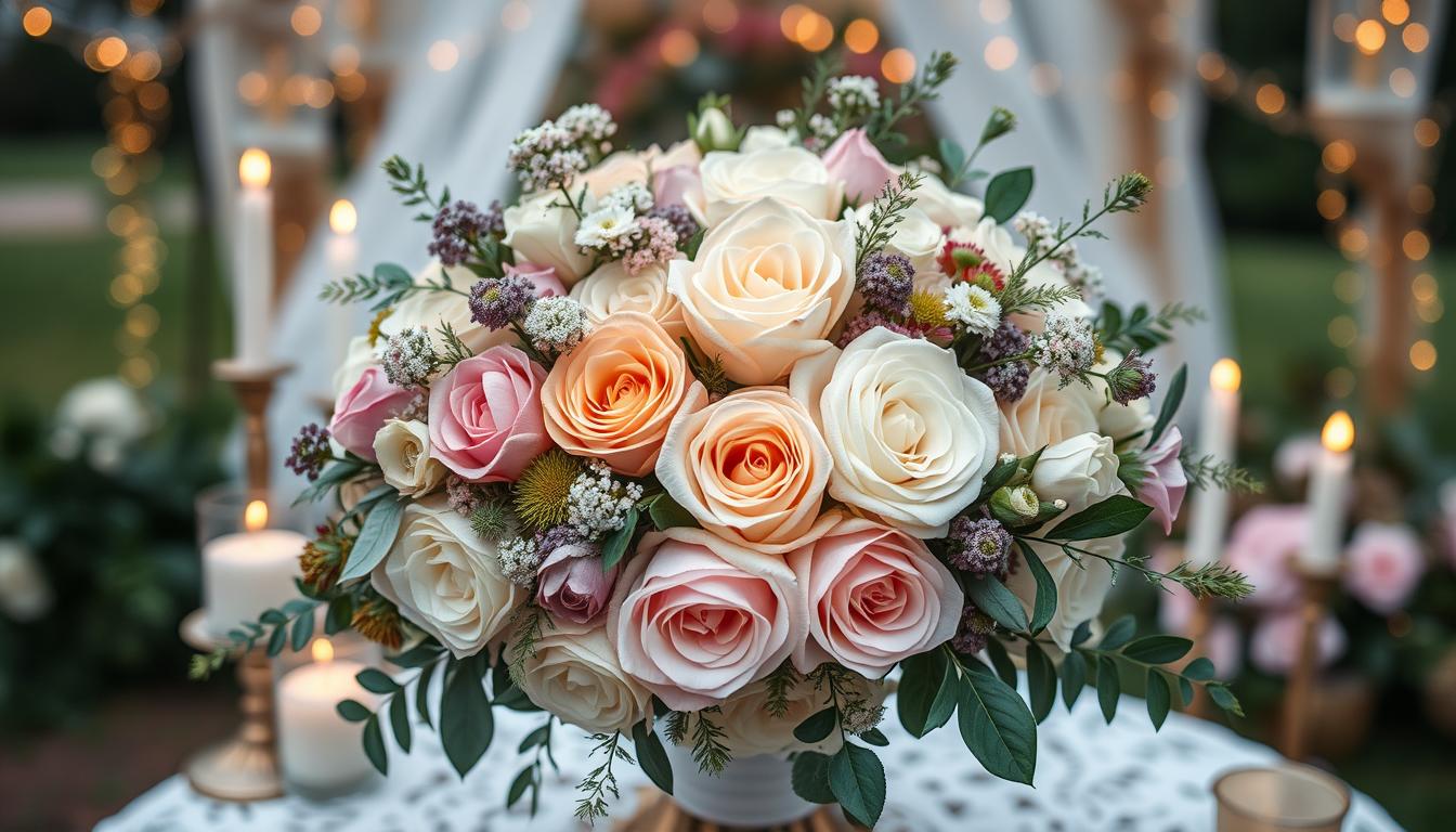 Perfekter Blumenstrauß zur Hochzeit wählen