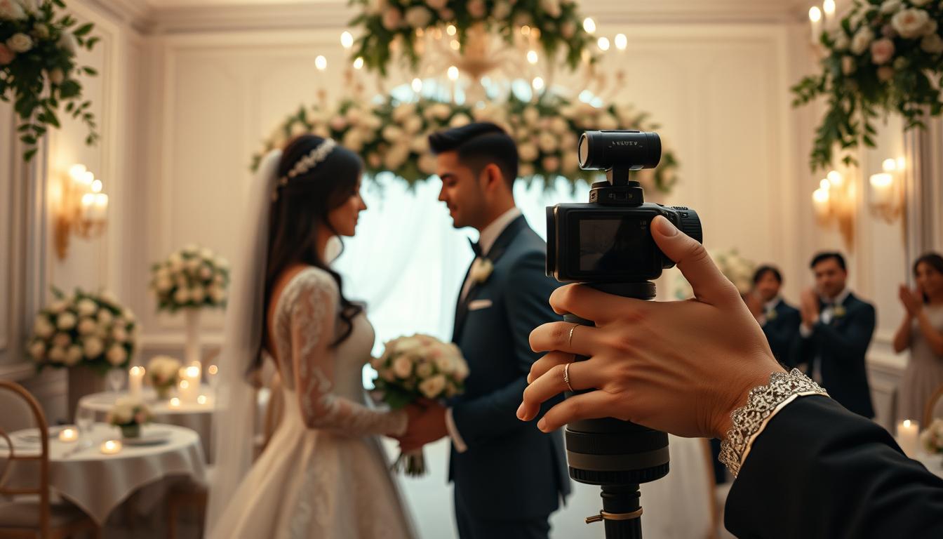 Hochzeitsfilm Erstellung: Momente in Eleganz Festhalten