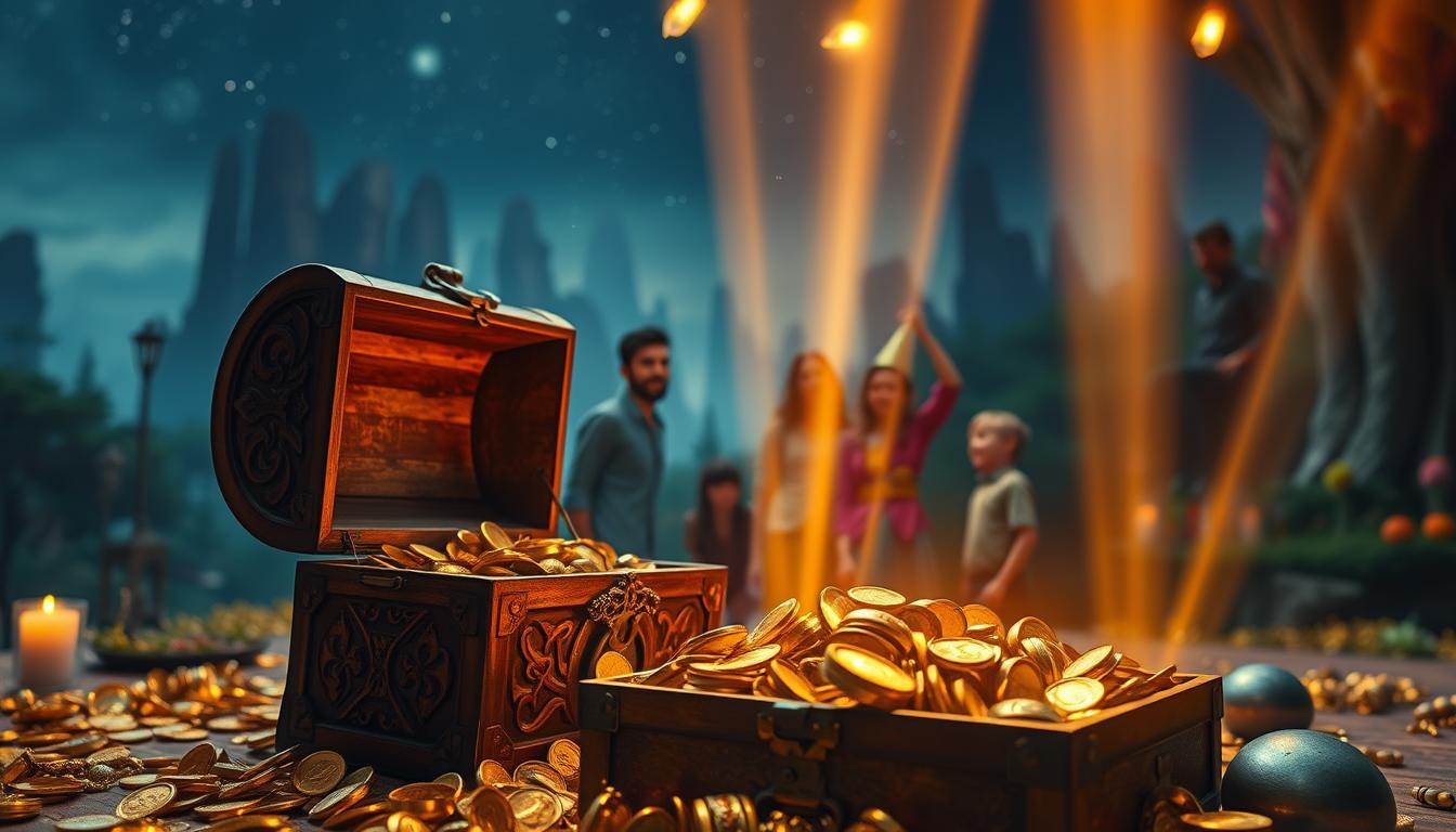 Magische Geburtstagsmomente mit einem Schatztruhen-Thema gestalten