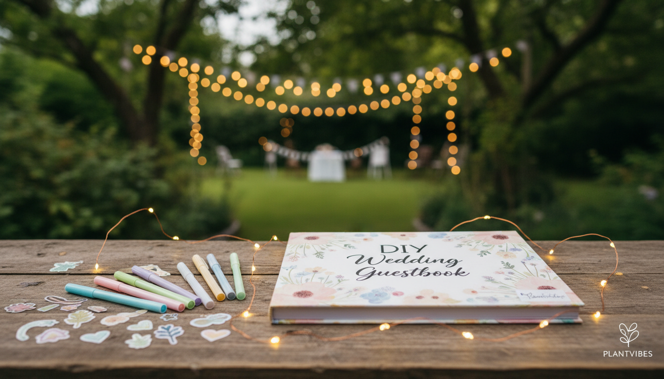 DIY-Gästebuch für die Hochzeit