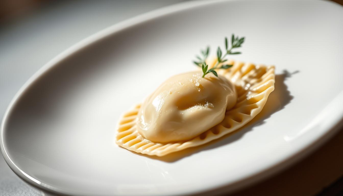 Ravioli mit Frischkäsefüllung – zart und cremig