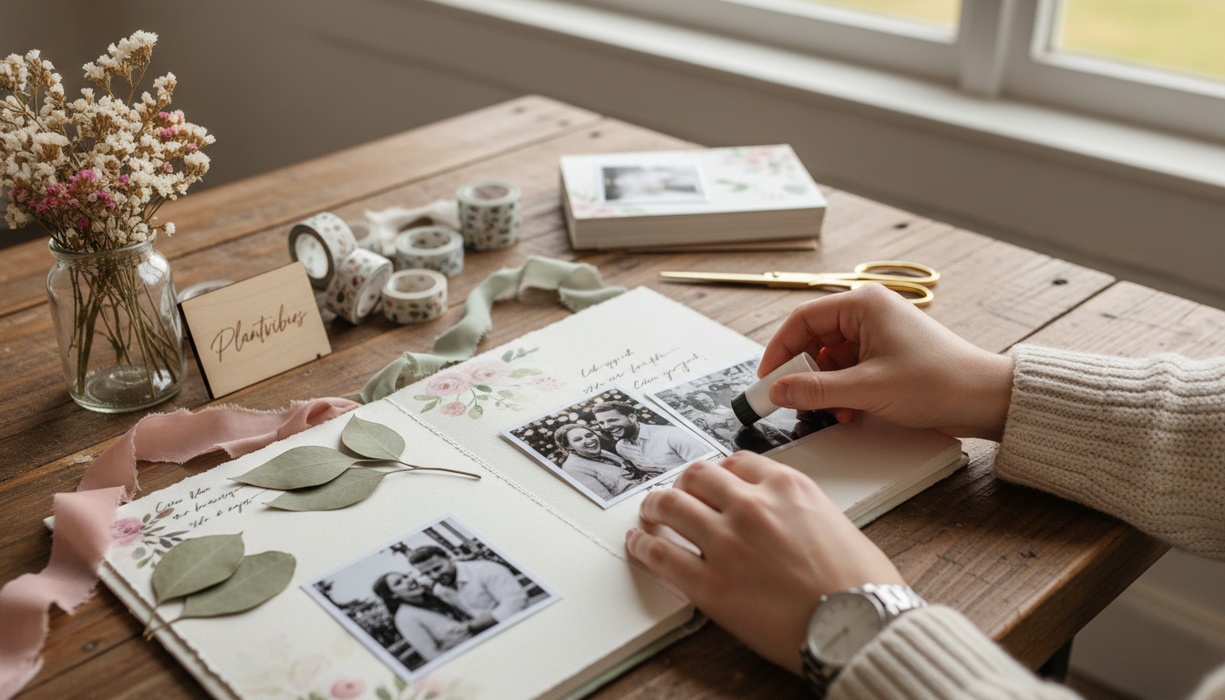 Fotos ins Hochzeitsgästebuch einkleben – Tipps 2026