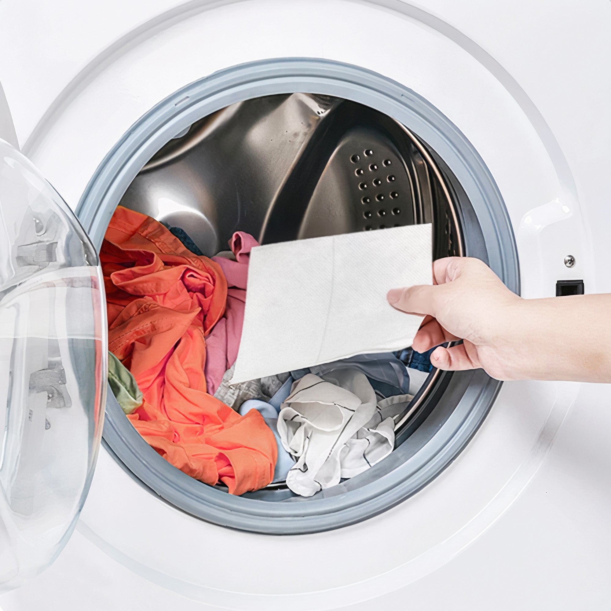 Biologisch Abbaubar Waschmittel Blätter - Laundry Detergent Sheets Streifen Blatt Umweltfreundlich - Perfekt zum Fleckenentferner Kleidung