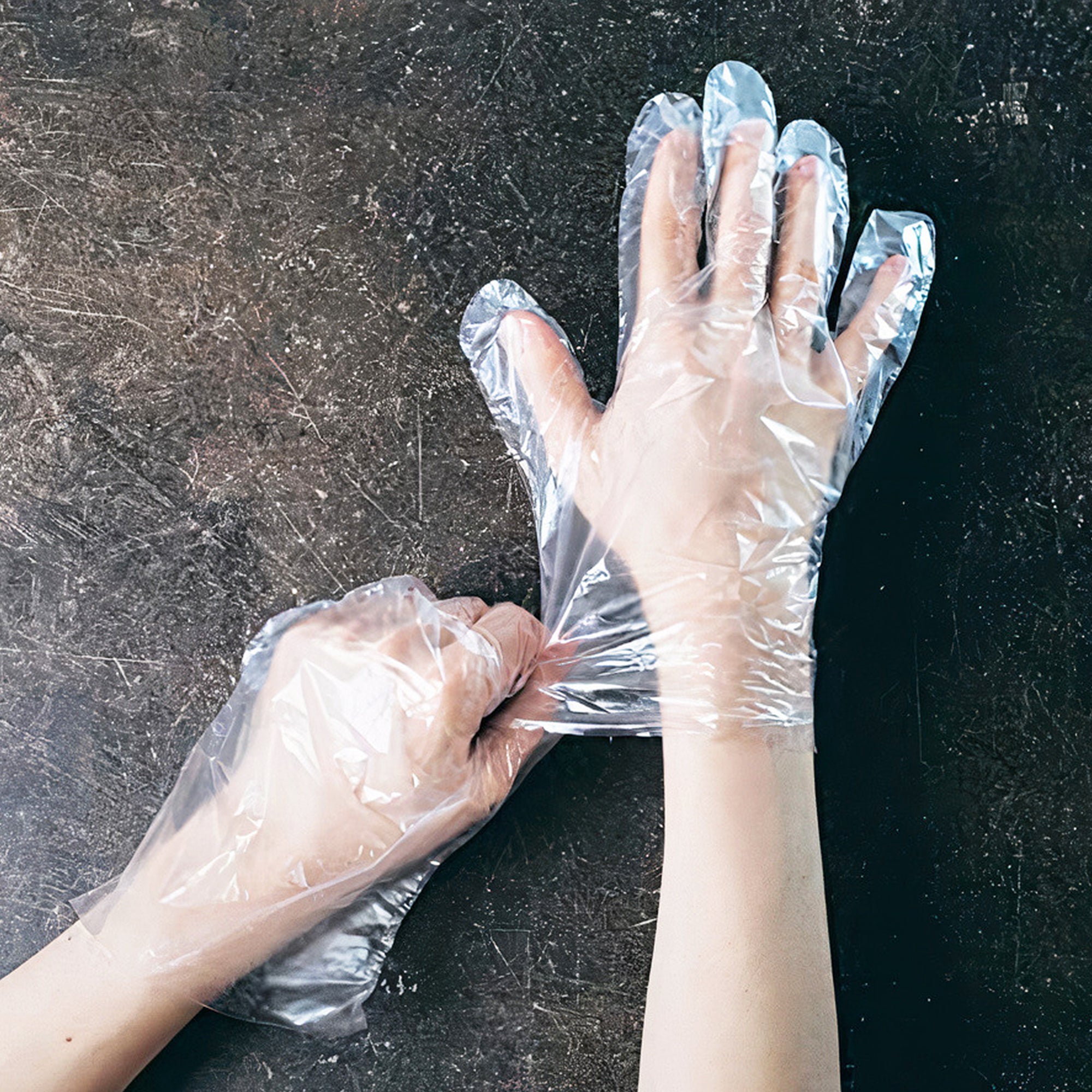 Plantvibes Bio Einweghandschuhe | umweltfreundlich & zu 100% kompostierbar | Einmalhandschuhe aus pflanzlichem Material - perfekt für Lebensmittel