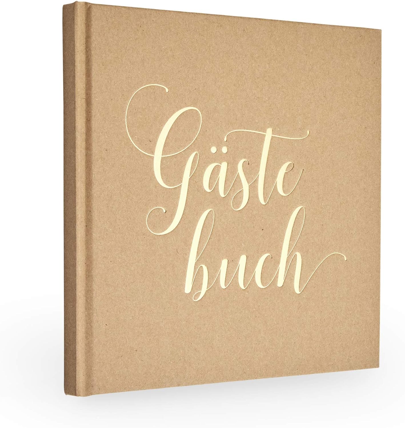 Gästebuch - Kraftpapier Cover