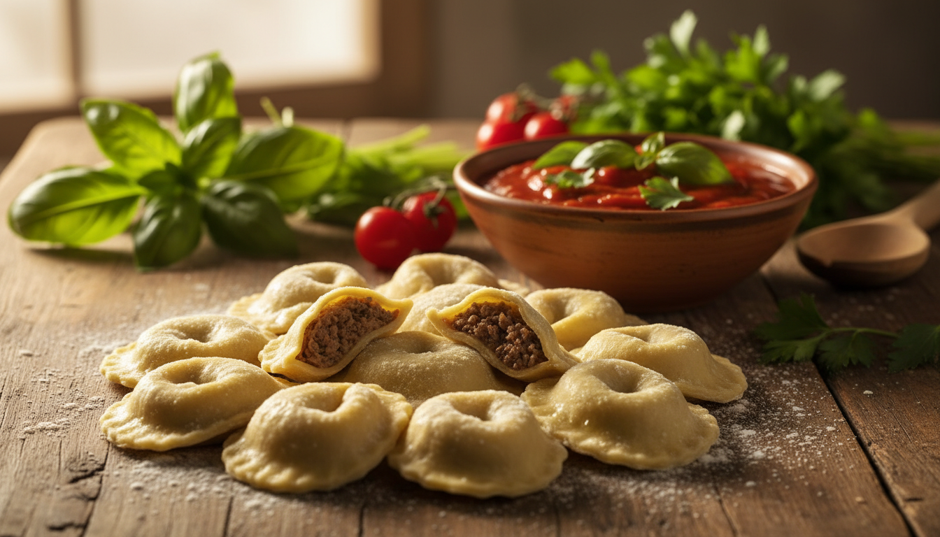 Ravioli mit Fleischfüllung – klassisch & beliebt