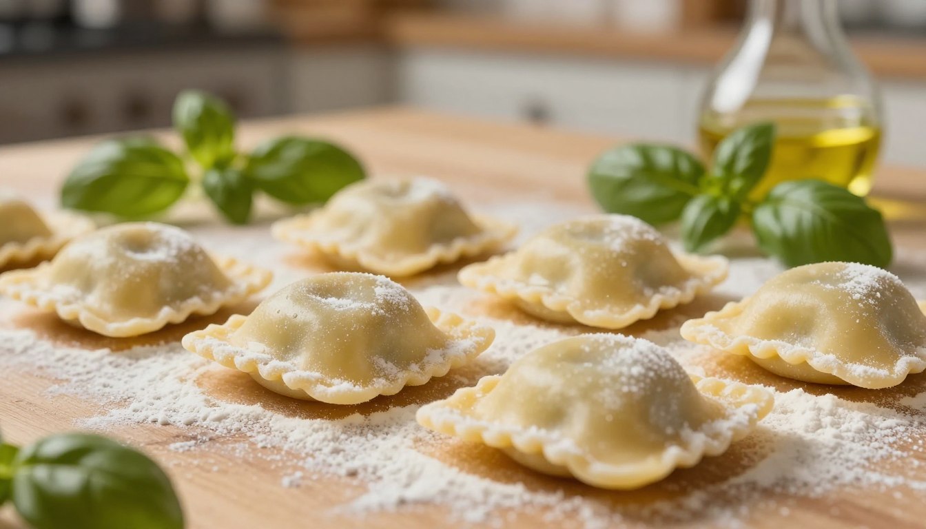 Ravioli ohne Füllung – purer Pastagenuss