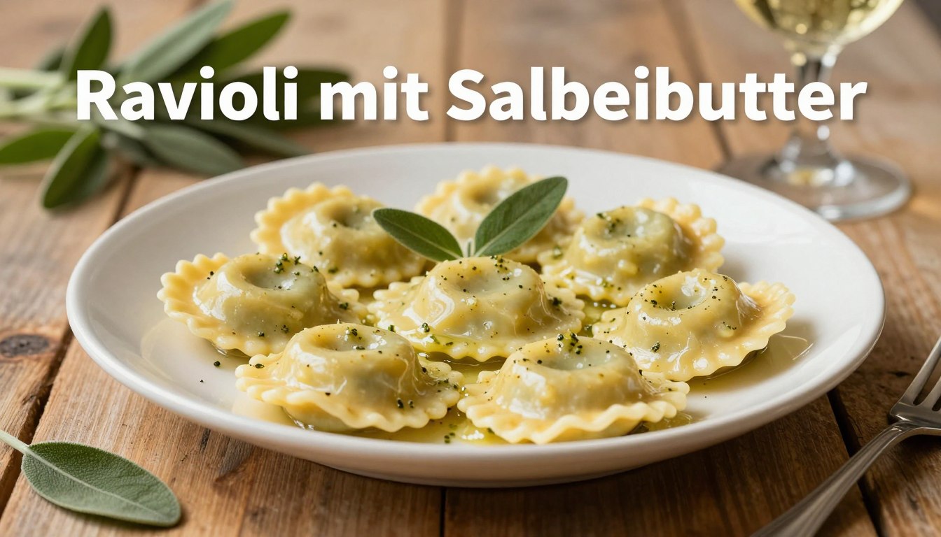 Ravioli mit Salbeibutter – der italienische Klassiker