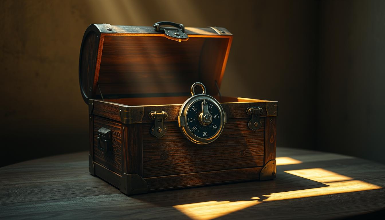 Schatztruhe mit Code – Rätsel & Überraschungen