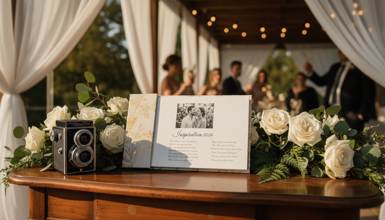 Gästebuch mit Foto zur Hochzeit – Inspiration 2026