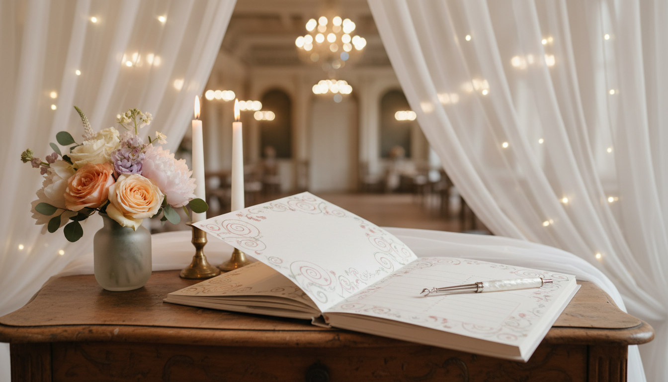 Coppenrath-Gästebuch zur Hochzeit