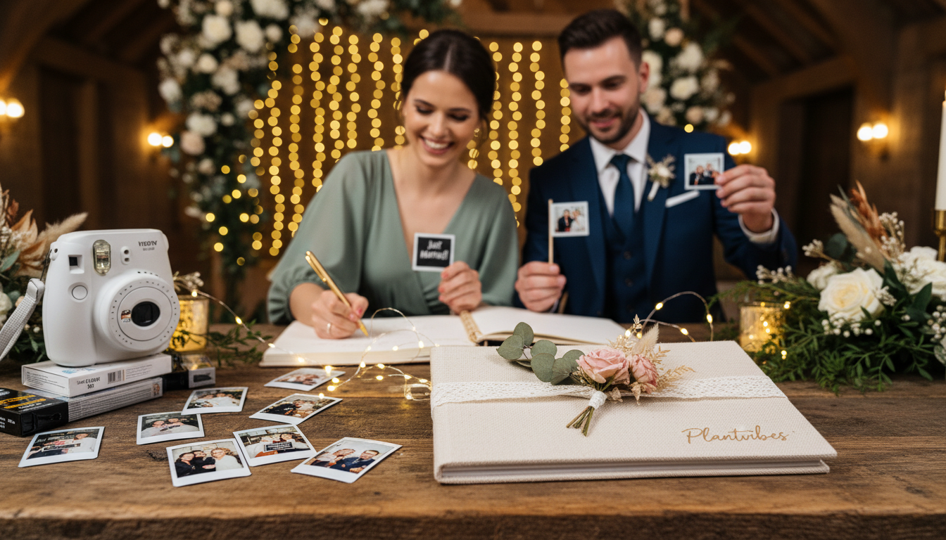 Gästebuch Hochzeit Instax 2026: Fotogästebuch Ideen
