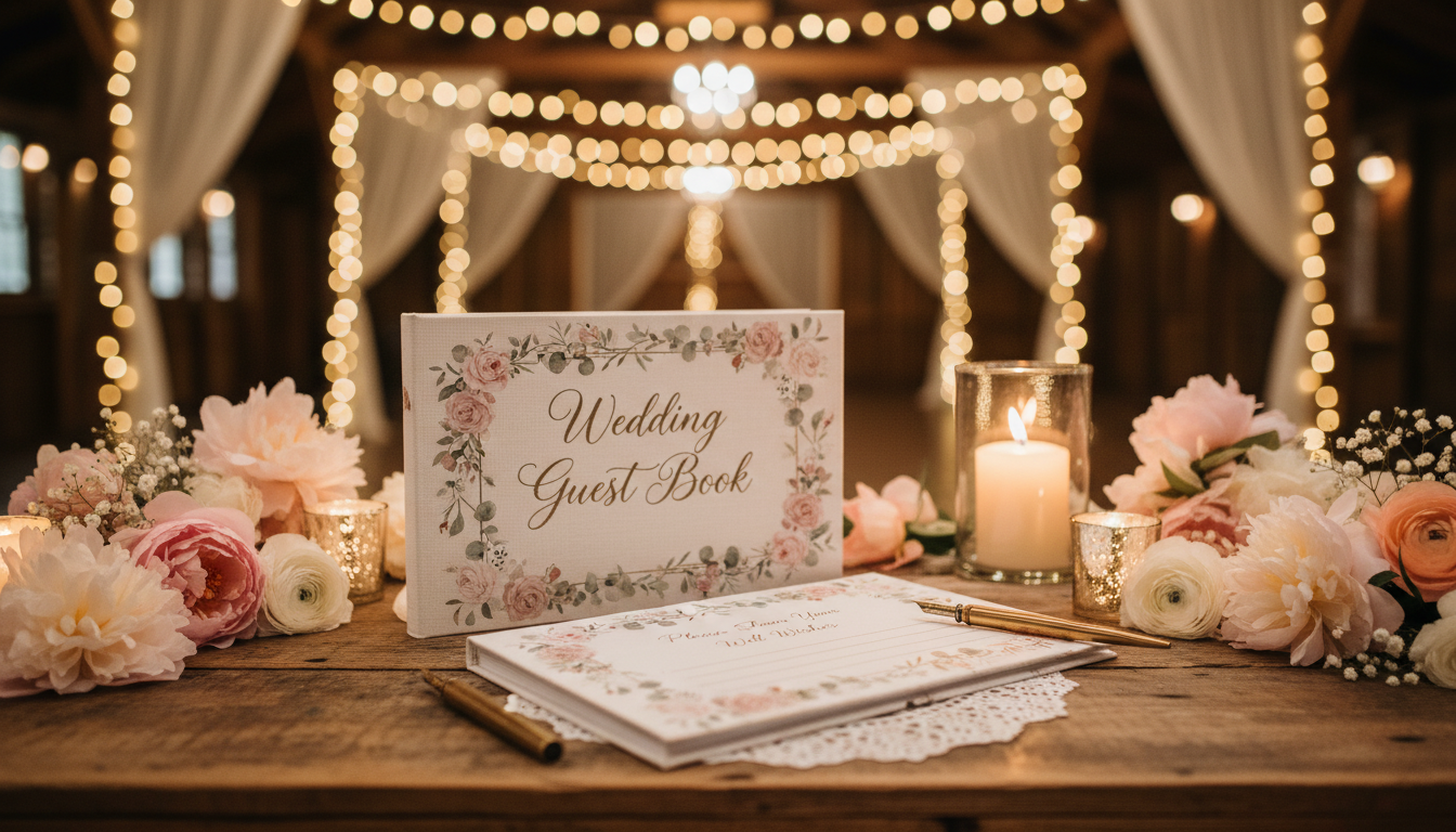 Hochzeitsgästebuch drucken