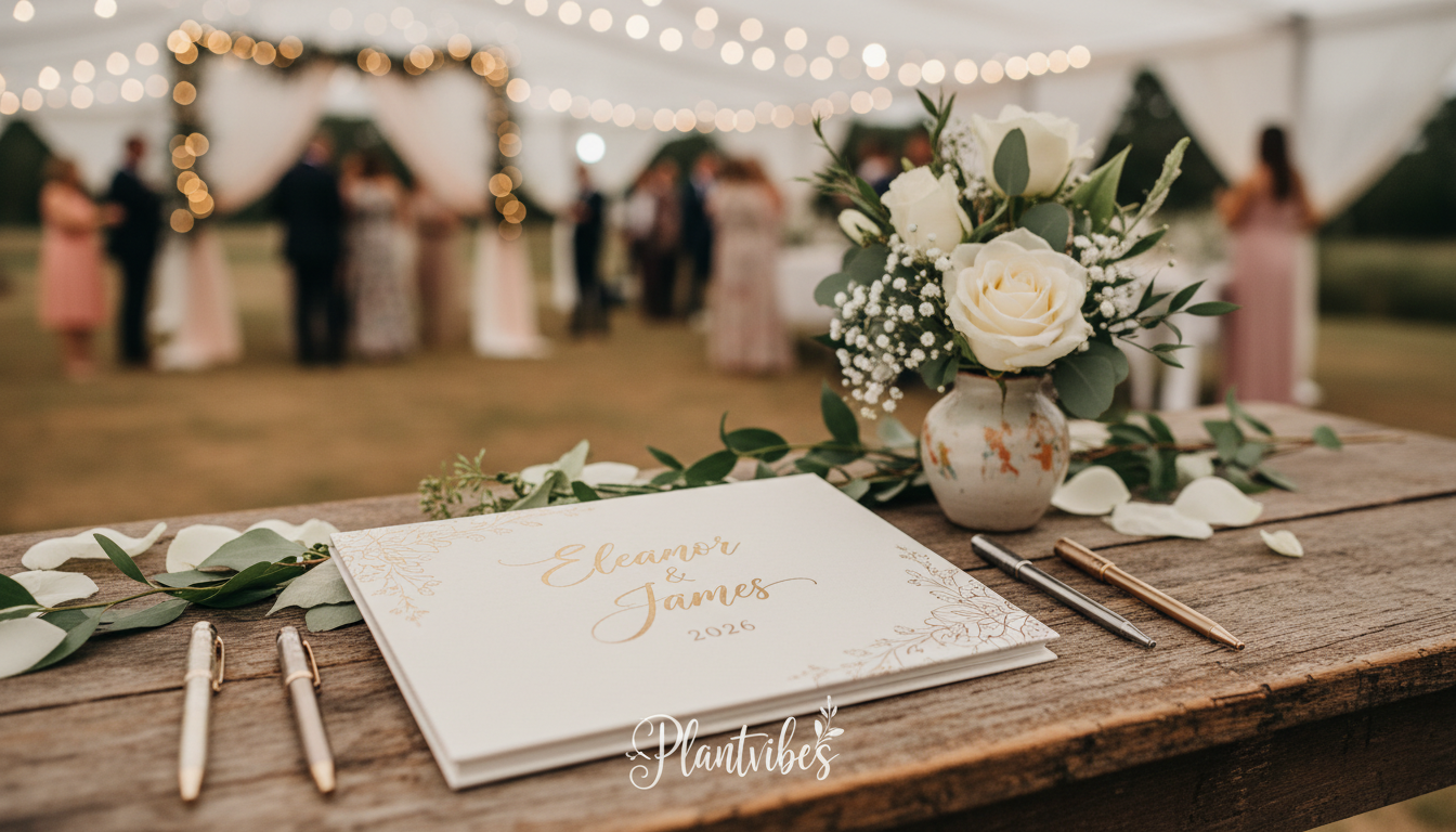 Gästebuch Hochzeit gestalten 2026: Kreative Ideen für euer Gästebuch