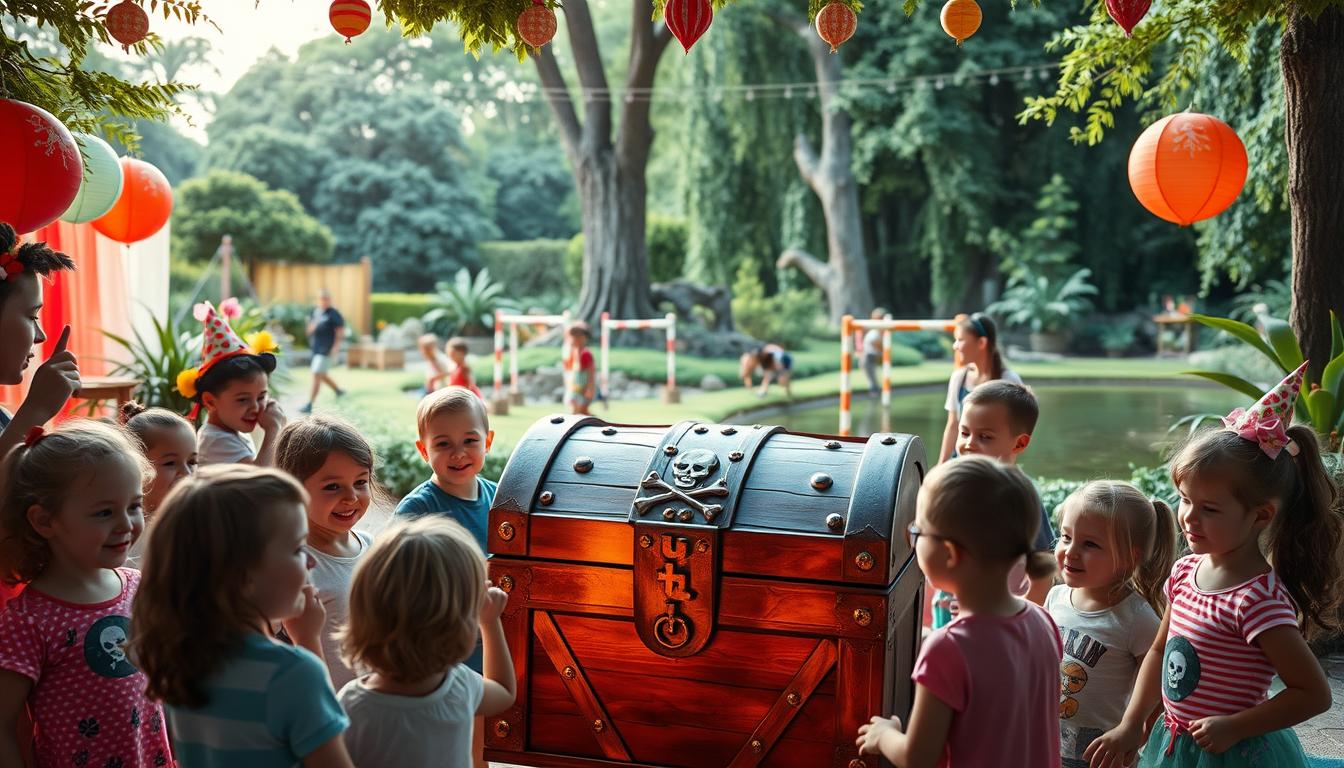 So stellst du sicher, dass die Schatztruhe-Party für Kinder sicher und spaßig ist